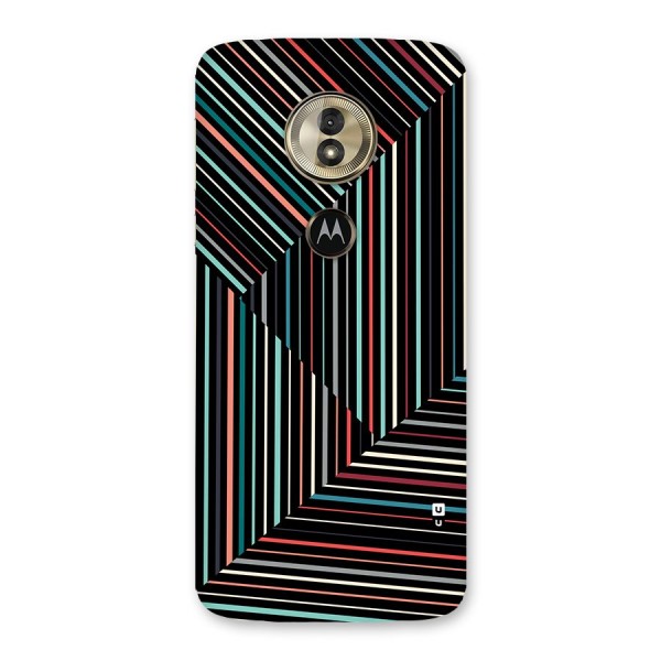 Angulars Stripes Back Case for Moto G6 Play