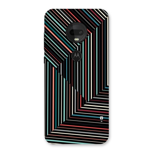 Angulars Stripes Back Case for Moto G7