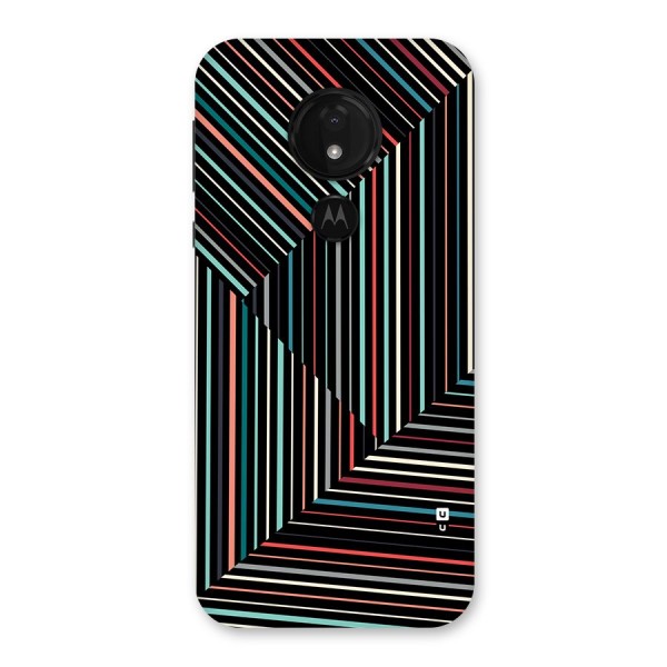 Angulars Stripes Back Case for Moto G7 Power