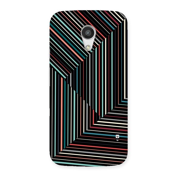 Angulars Stripes Back Case for Moto G 2nd Gen