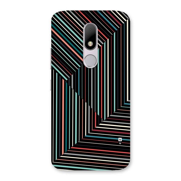 Angulars Stripes Back Case for Moto M