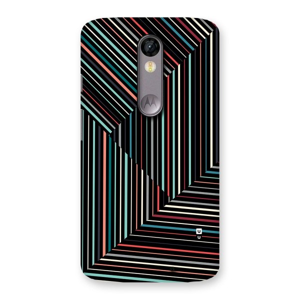 Angulars Stripes Back Case for Moto X Force