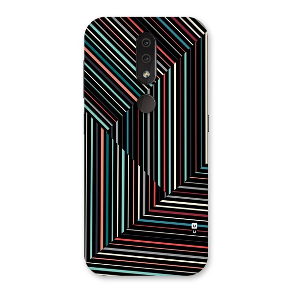 Angulars Stripes Back Case for Nokia 4.2