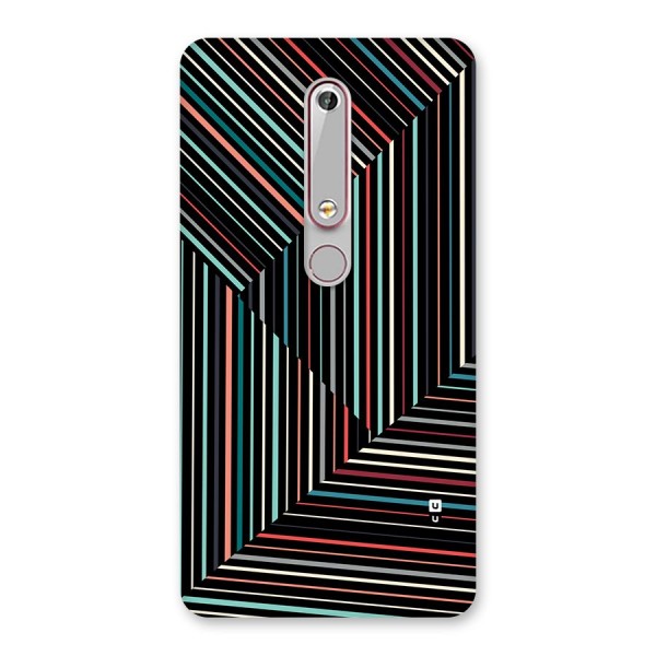 Angulars Stripes Back Case for Nokia 6.1