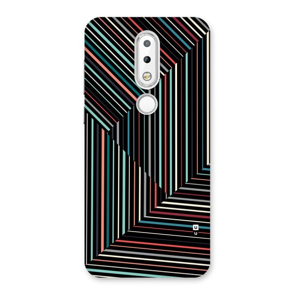 Angulars Stripes Back Case for Nokia 6.1 Plus