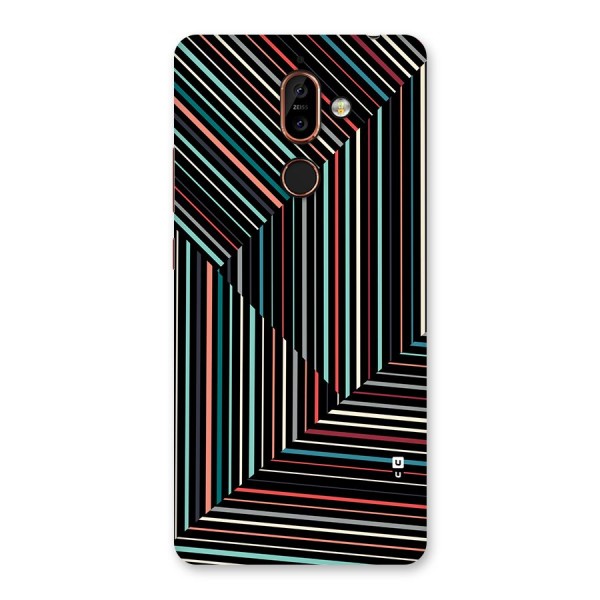 Angulars Stripes Back Case for Nokia 7 Plus