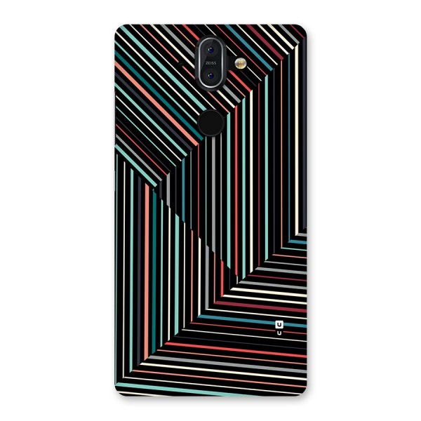 Angulars Stripes Back Case for Nokia 8 Sirocco