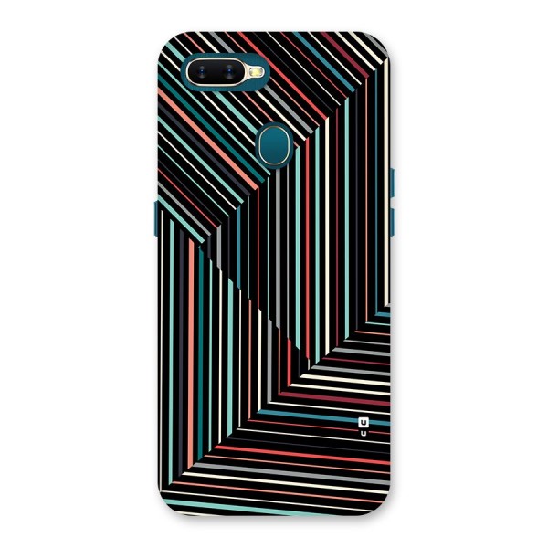 Angulars Stripes Back Case for Oppo A11k