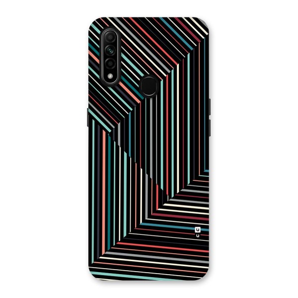 Angulars Stripes Back Case for Oppo A31