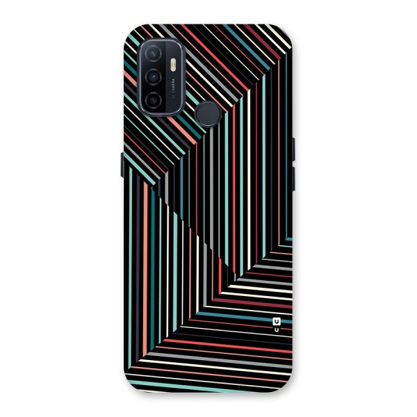 Angulars Stripes Back Case for Oppo A32