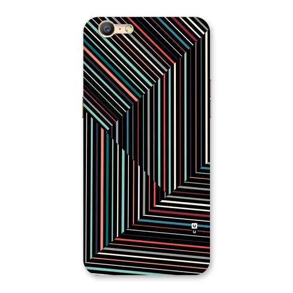 Angulars Stripes Back Case for Oppo A39