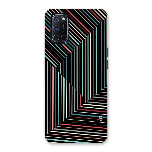 Angulars Stripes Back Case for Oppo A52