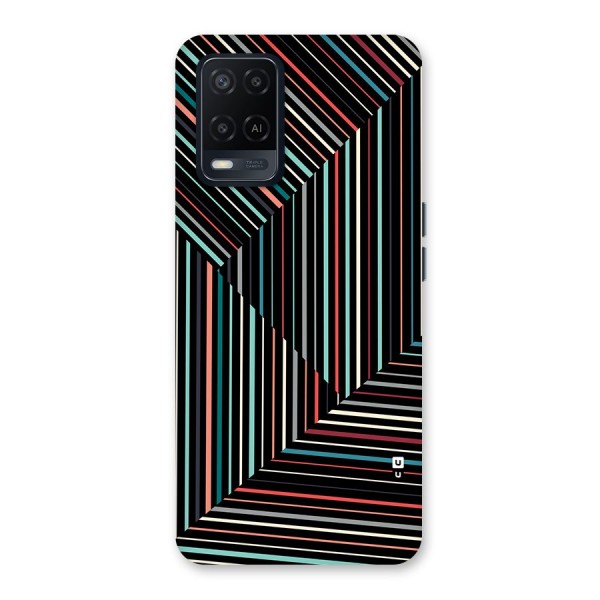 Angulars Stripes Back Case for Oppo A54