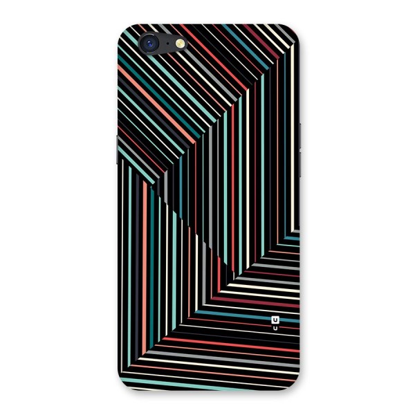 Angulars Stripes Back Case for Oppo A71