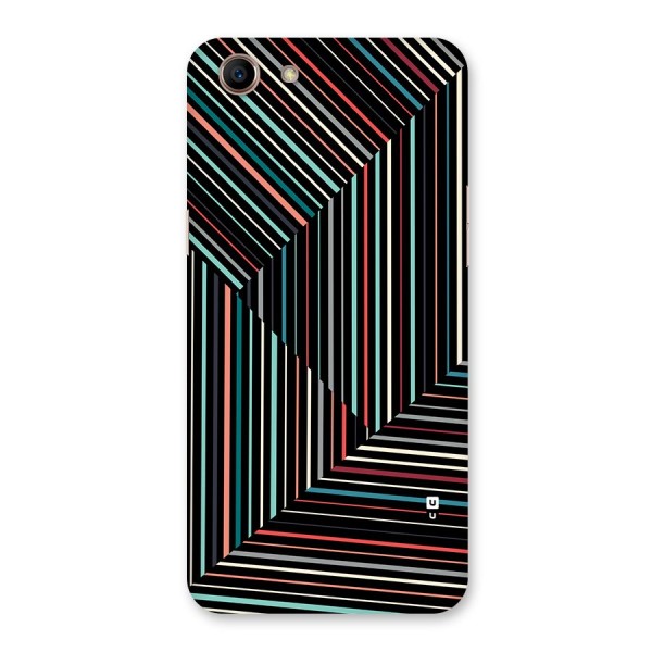 Angulars Stripes Back Case for Oppo A83 (2018)