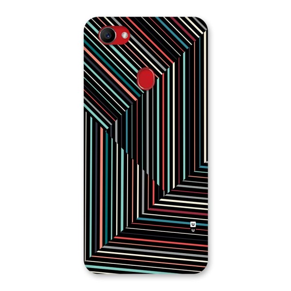 Angulars Stripes Back Case for Oppo F7