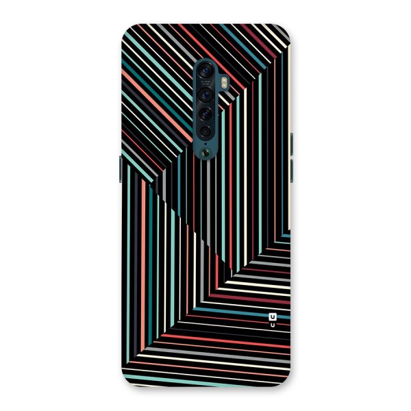 Angulars Stripes Back Case for Oppo Reno2