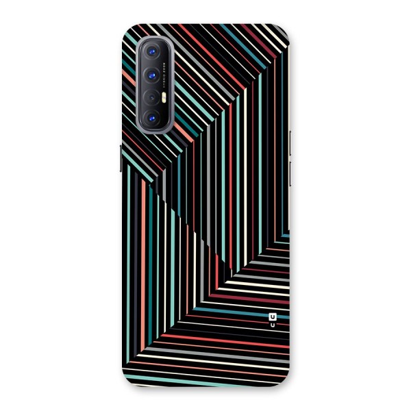 Angulars Stripes Back Case for Oppo Reno3 Pro