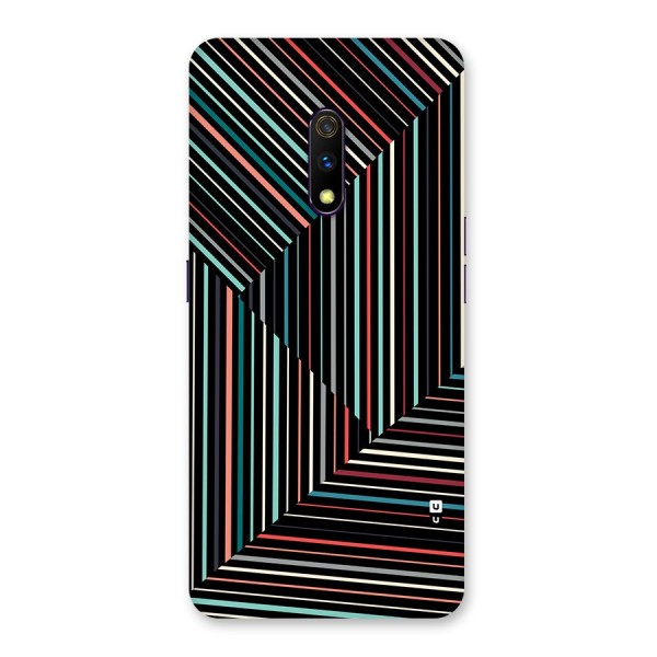 Angulars Stripes Back Case for Realme X