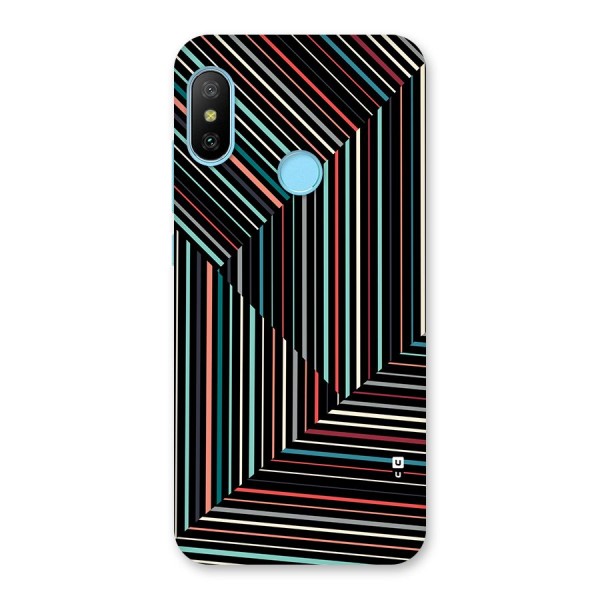 Angulars Stripes Back Case for Redmi 6 Pro