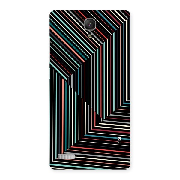 Angulars Stripes Back Case for Redmi Note