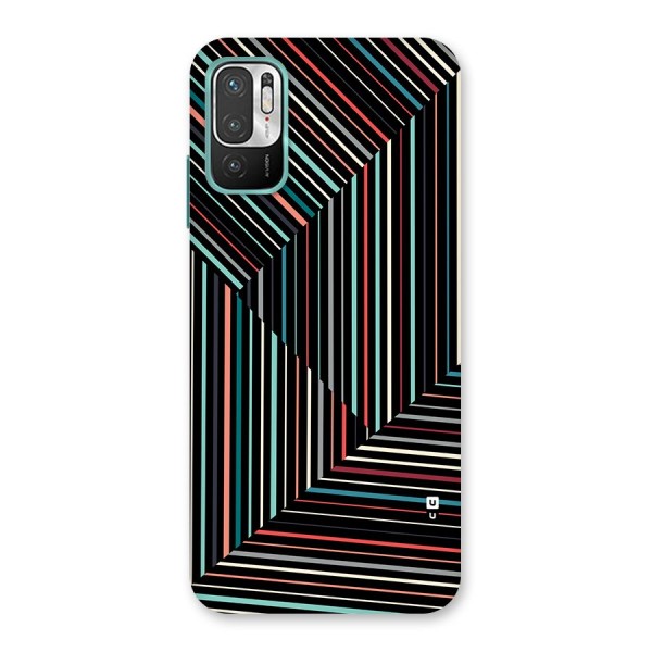 Angulars Stripes Back Case for Redmi Note 10T 5G