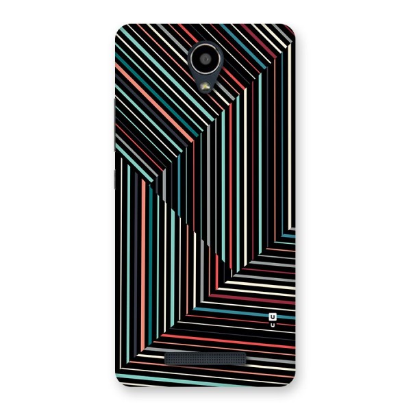 Angulars Stripes Back Case for Redmi Note 2