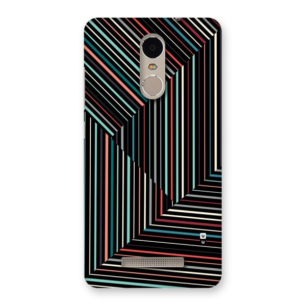 Angulars Stripes Back Case for Redmi Note 3