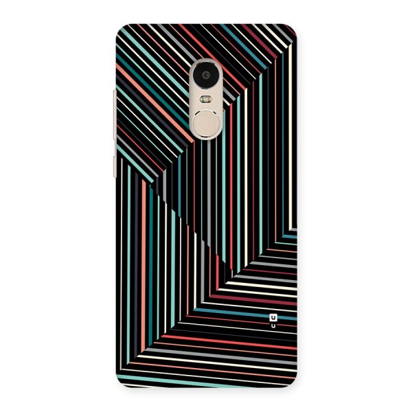 Angulars Stripes Back Case for Redmi Note 4