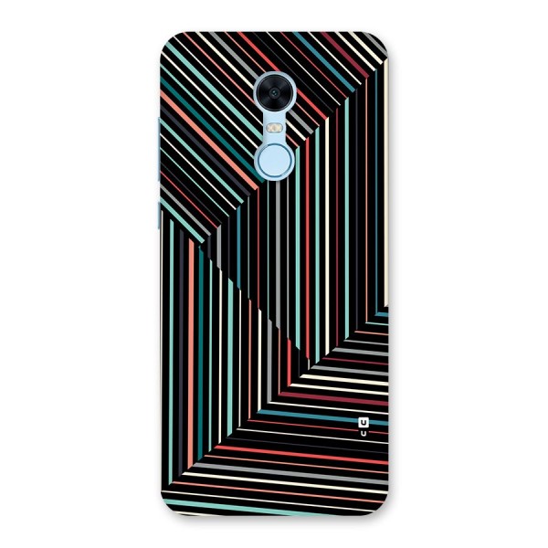 Angulars Stripes Back Case for Redmi Note 5