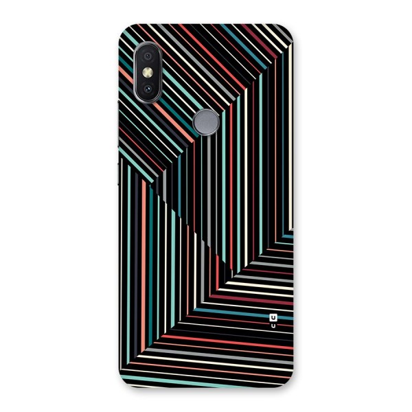 Angulars Stripes Back Case for Redmi Y2