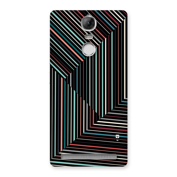 Angulars Stripes Back Case for Vibe K5 Note