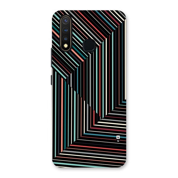 Angulars Stripes Back Case for Vivo U20