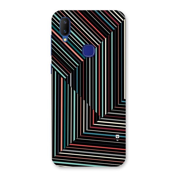 Angulars Stripes Back Case for Vivo V11