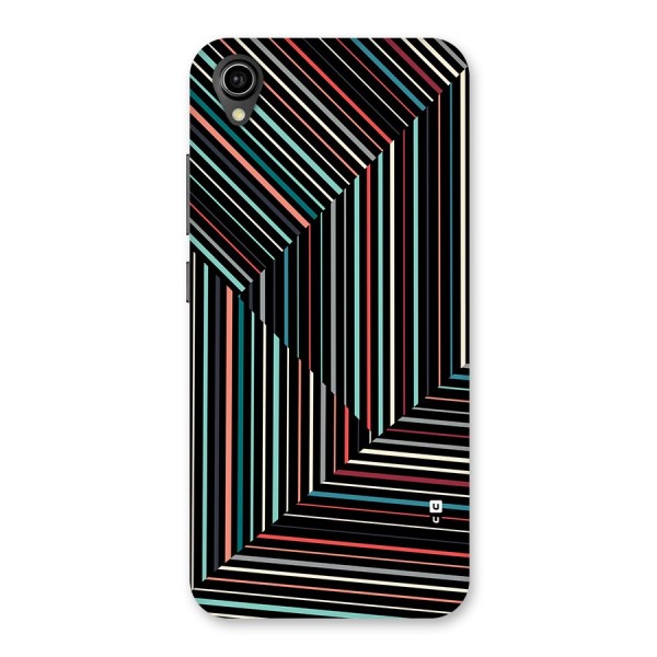 Angulars Stripes Back Case for Vivo Y90