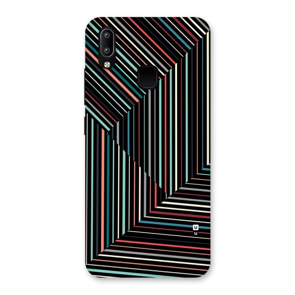 Angulars Stripes Back Case for Vivo Y93