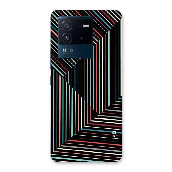 Angulars Stripes Back Case for Vivo iQOO Neo 6 5G