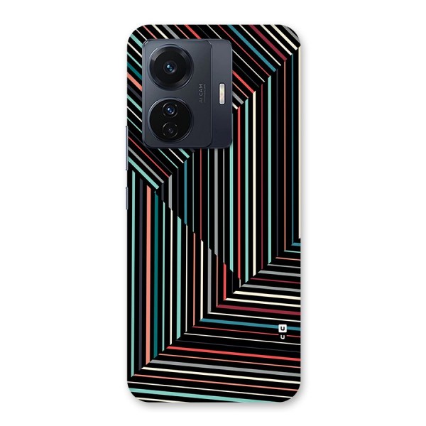 Angulars Stripes Back Case for Vivo iQOO Z6 Pro