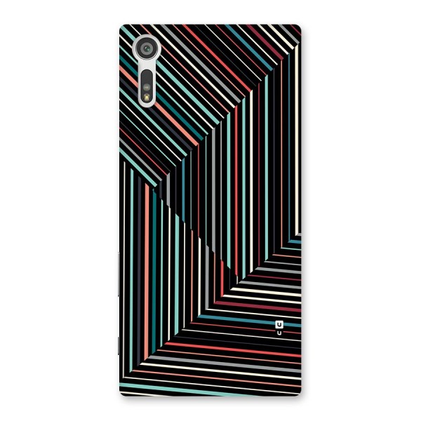 Angulars Stripes Back Case for Xperia XZ