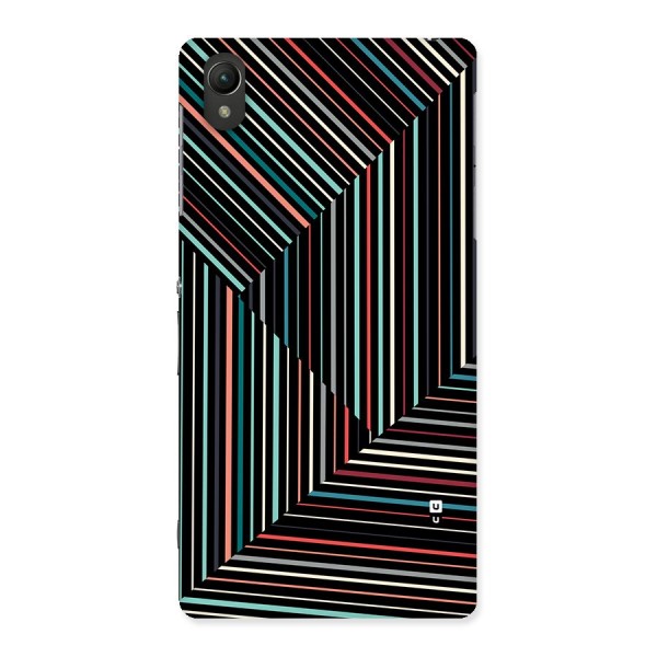 Angulars Stripes Back Case for Xperia Z2