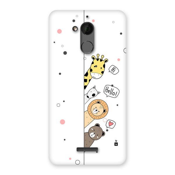 Animal Greetings Back Case for Coolpad Note 5