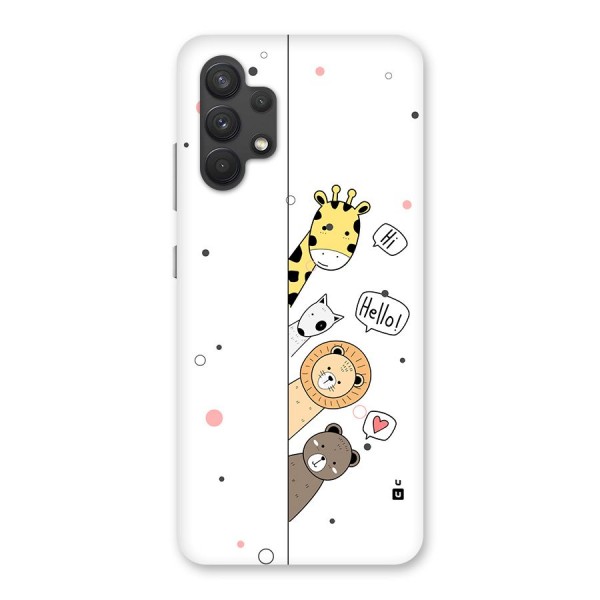 Animal Greetings Back Case for Galaxy A32