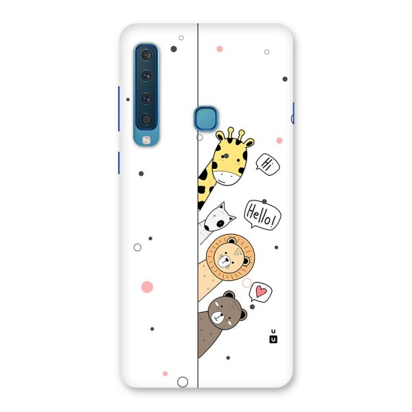 Animal Greetings Back Case for Galaxy A9 (2018)