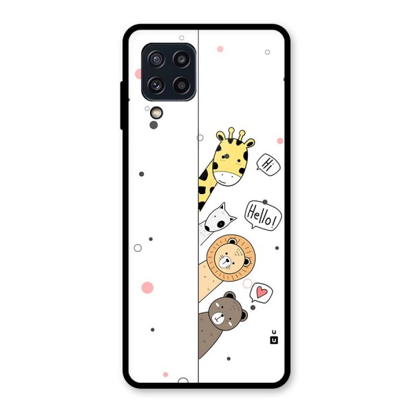 Animal Greetings Back Case for Galaxy M32