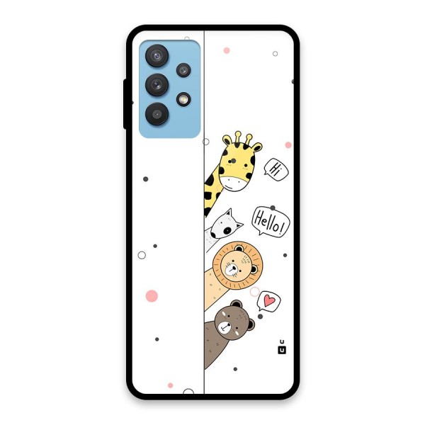 Animal Greetings Back Case for Galaxy M32 5G