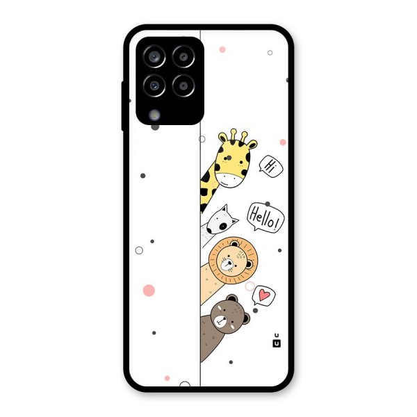 Animal Greetings Back Case for Galaxy M33