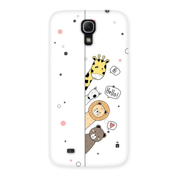 Animal Greetings Back Case for Galaxy Mega 6.3