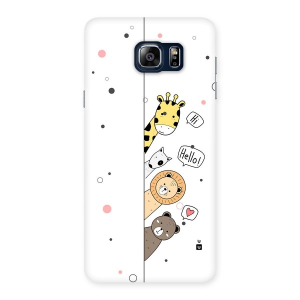 Animal Greetings Back Case for Galaxy Note 5