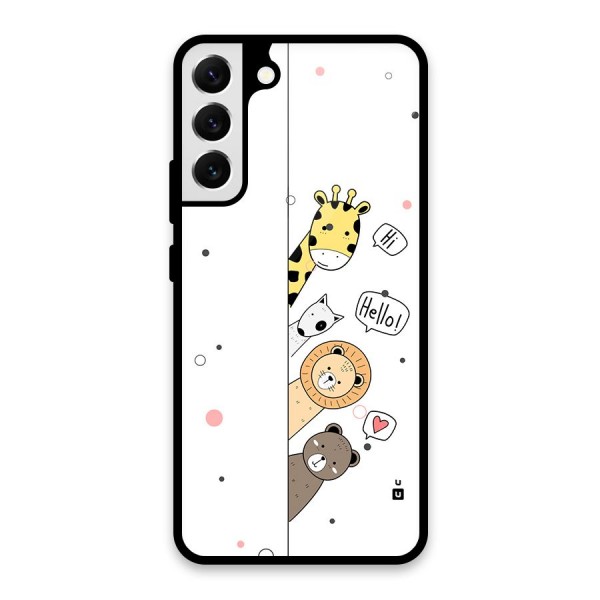 Animal Greetings Back Case for Galaxy S22 Plus 5G