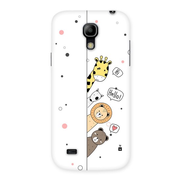 Animal Greetings Back Case for Galaxy S4 Mini